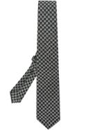 Fefè Houndstooth Tie - Black