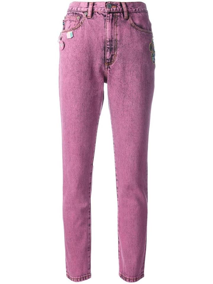 Marc Jacobs Stovepipe Jeans, Women's, Size: 27, Pink/purple, Cotton