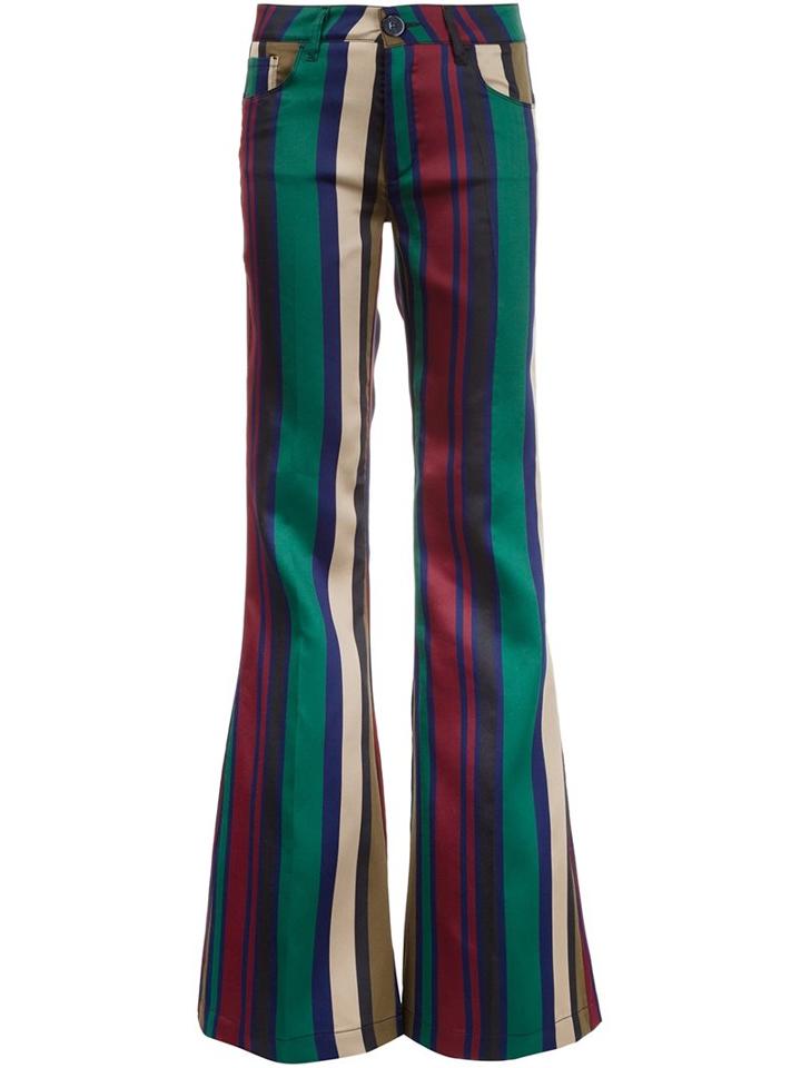 Christian Pellizzari Striped Flared Pants