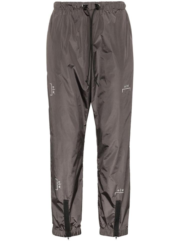 A-cold-wall* Acw Nyl Trs Zip Gry - Grey
