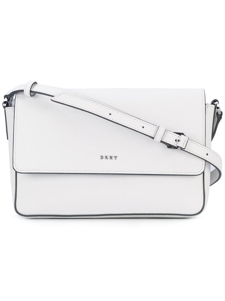 Donna Karan - Cross-body Bag - Women - Calf Leather - One Size, White, Calf Leather