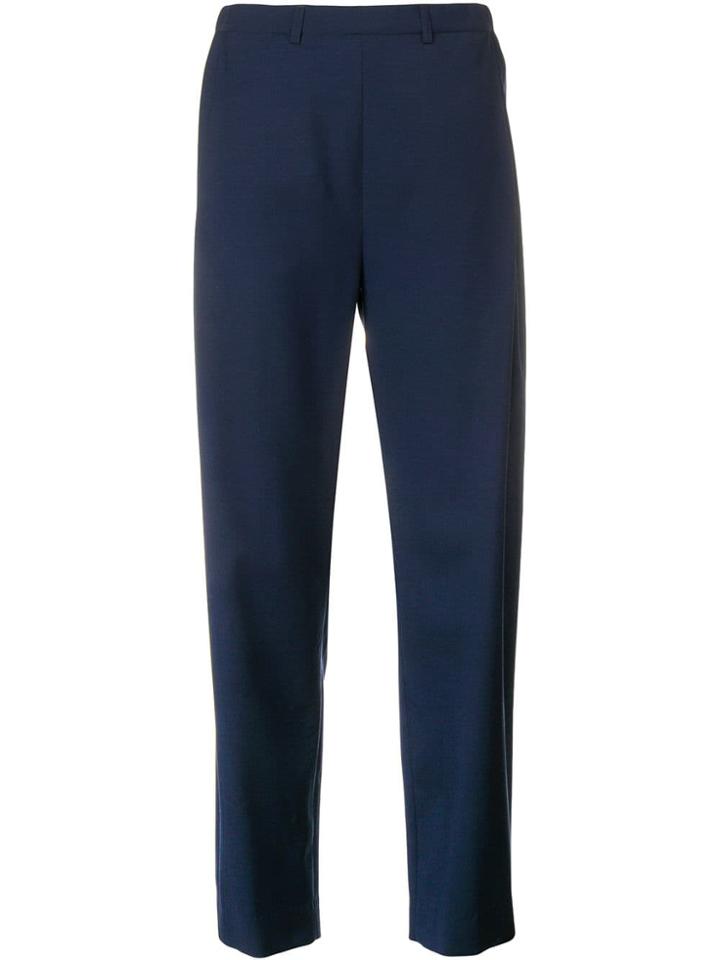 Stephan Schneider High Waisted Tailored Trousers - Blue