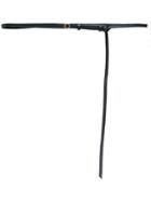 Nina Ricci Hanging Tied Detail Belt - Black