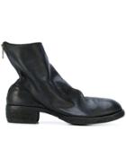 Guidi Zip-up Fitted Boots - Black