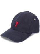 Ami Paris Logo Baseball Cap - Blue