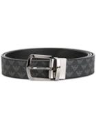 Emporio Armani Logo Patterned Belt