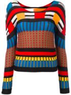 Issey Miyake Cauliflower Sheer Detail Longsleeved Blouse, Women's, Polyester