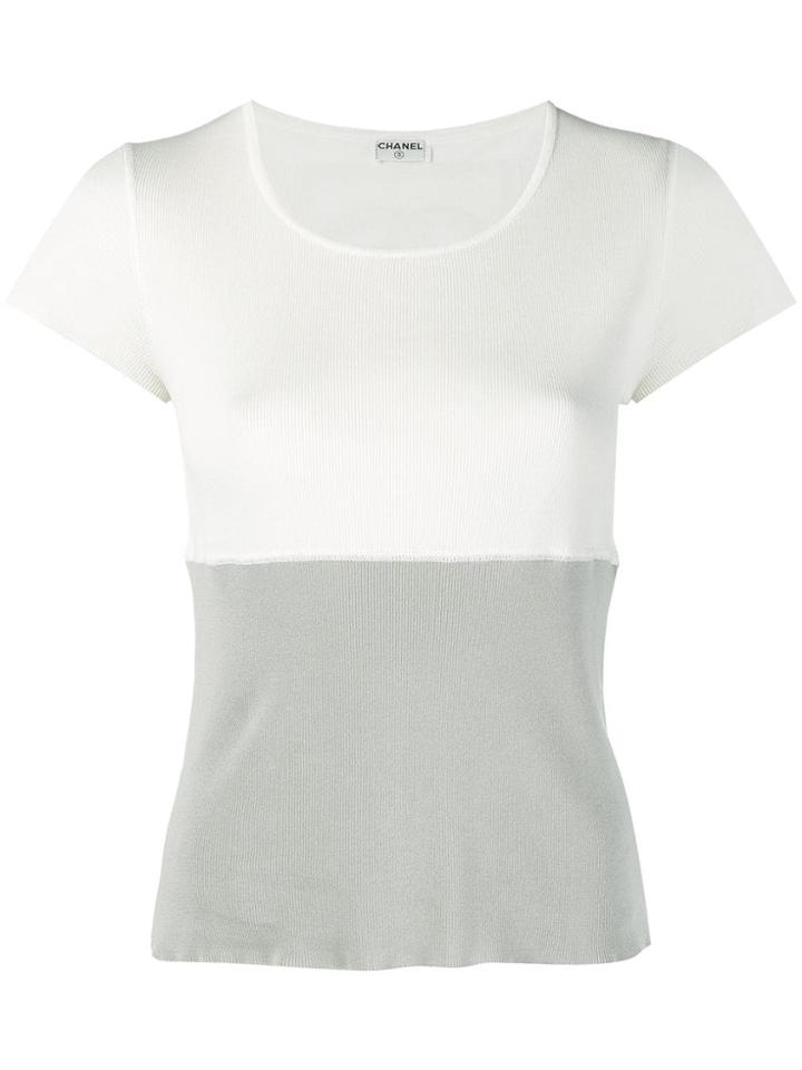 Chanel Vintage Round Neck T-shirt - Nude & Neutrals