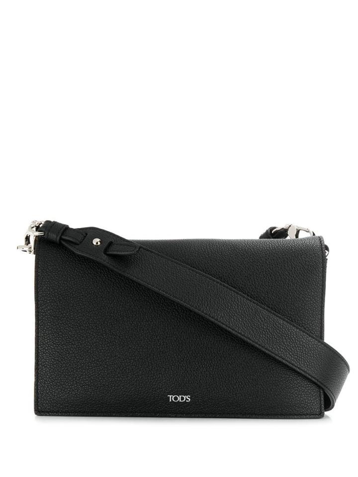 Tod's Double-flap Shoulder Bag - Black