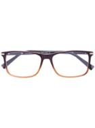 Ermenegildo Zegna - Ombre Optical Glasses - Men - Acetate/metal - 55, Brown, Acetate/metal