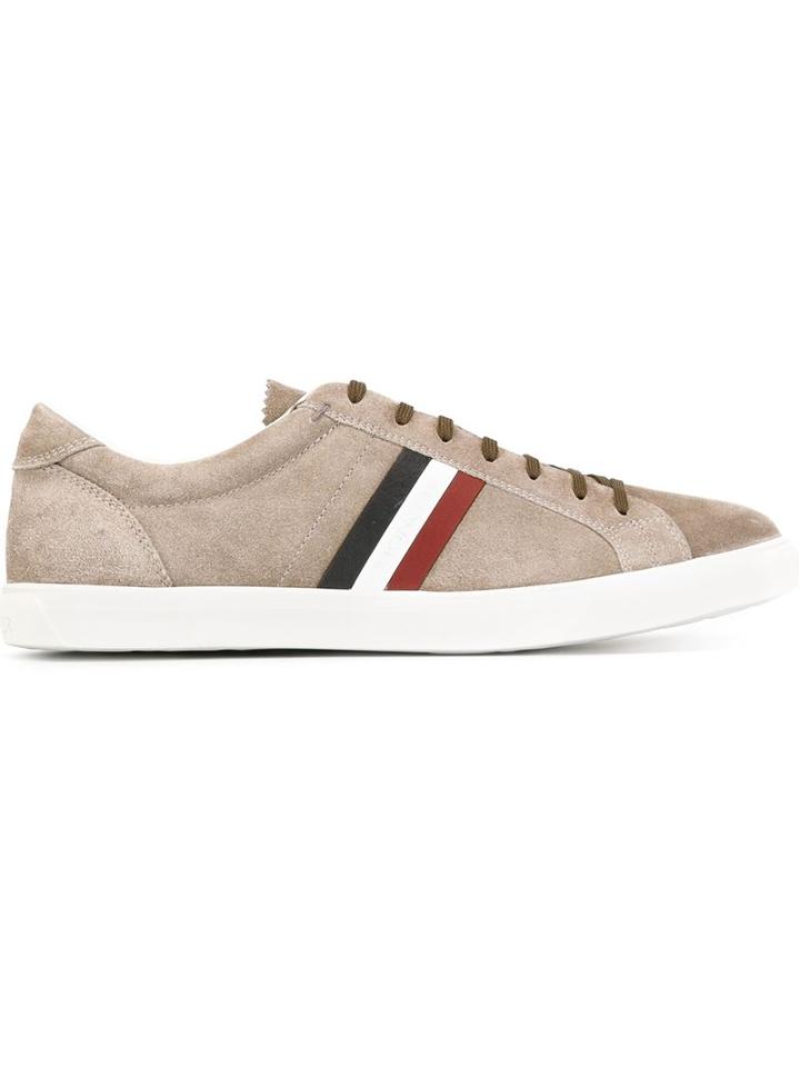 Moncler Monaco Sneakers, Men's, Size: 39, Brown, Rubber/leather