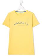 Hackett Kids Teen Logo T-shirt - Yellow