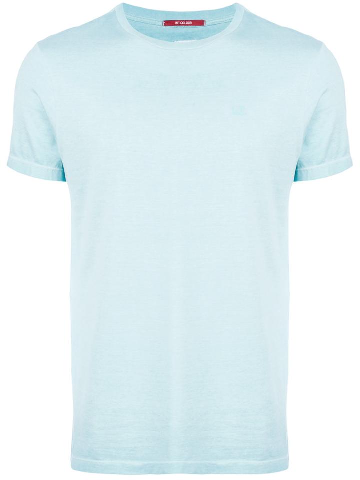 Cp Company Basic Logo T-shirt - Blue