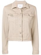 Dondup Cropped Denim Jacket - Brown