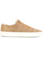 Common Projects Tournament Shearling Sneakers - Brown