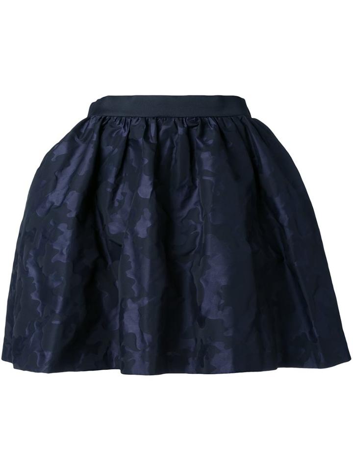 Guild Prime Draped Short Skirt, Women's, Size: 36, Blue, Polyester