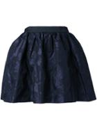 Guild Prime Draped Short Skirt, Women's, Size: 36, Blue, Polyester