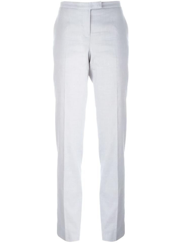 Jil Sander Vintage Straight Leg Trousers, Women's, Size: 36, Grey