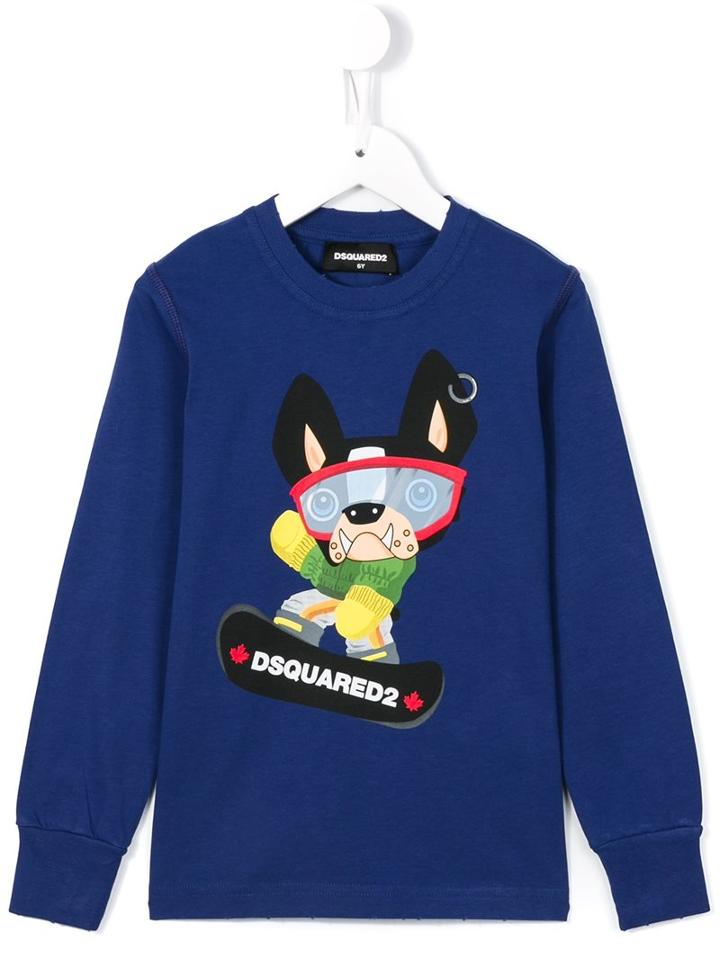 Dsquared2 Kids Cartoon Print Sweatshirt
