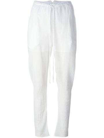Rooms By Lost And Found Tapered Sheer Trousers