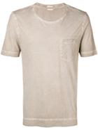 Massimo Alba Round Neck T-shirt - Nude & Neutrals