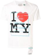 Maison Mihara Yasuhiro I Love My Print T-shirt - White