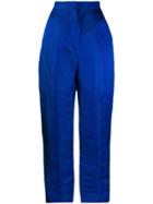 Lanvin High-waisted Trousers - Blue