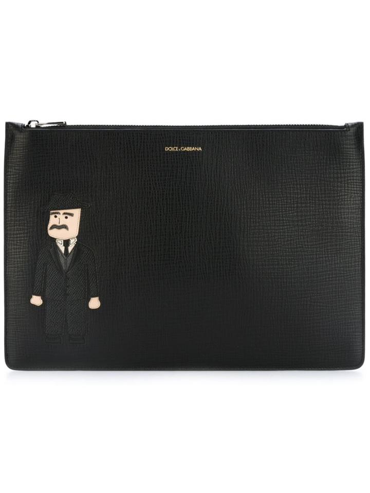 Dolce & Gabbana Sicilian Man Zipped Clutch