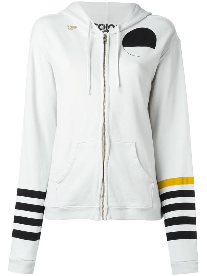 Freecity Zip Up Hoodie, Women's, Size: Medium, White, Cotton