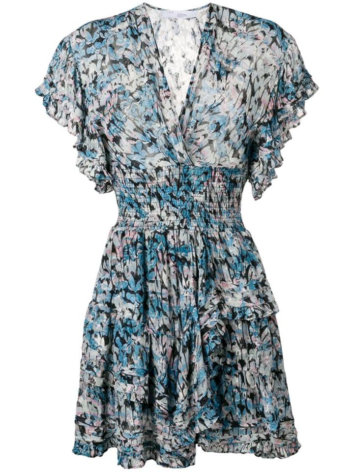 Iro Patterned Dress - Blue