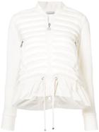 Moncler Padded Front Jersey Jacket - White