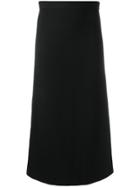 Dsquared2 Straight Midi Skirt - Black