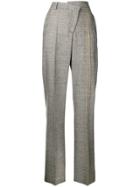 Maison Margiela Asymmetric Tailored Trousers - Grey