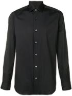 Barba Smart Button Up Shirt - Black