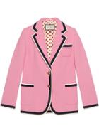 Gucci Stretch Viscose Jacket - Pink