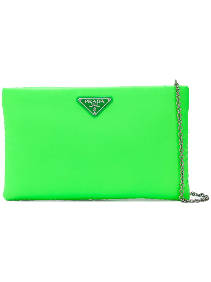 Prada Piattina Pouch - Green