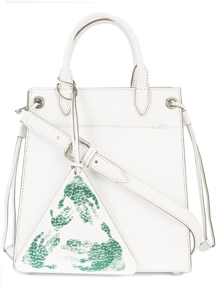 Maison Margiela Top Handle Tote Bag - White