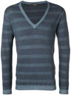 Gabriele Pasini V-neck Sweater - Blue