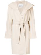 Max Mara Mozart Hooded Coat - Nude & Neutrals