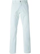 Canali Regular Jeans, Men's, Size: 48, Blue, Cotton/spandex/elastane