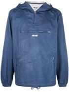 Palace Half Zipped Lightweight Jacket - Blue