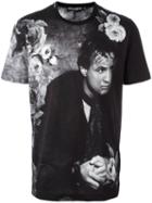 Dolce & Gabbana Marlon Brando Printed T-shirt, Men's, Size: 44, Black, Cotton