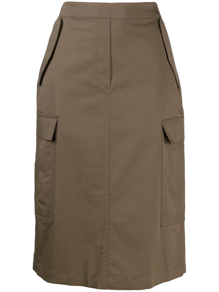 Theory Cargo Skirt - Green