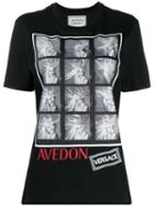 Versace Richard Avedon Test T-shirt - Black