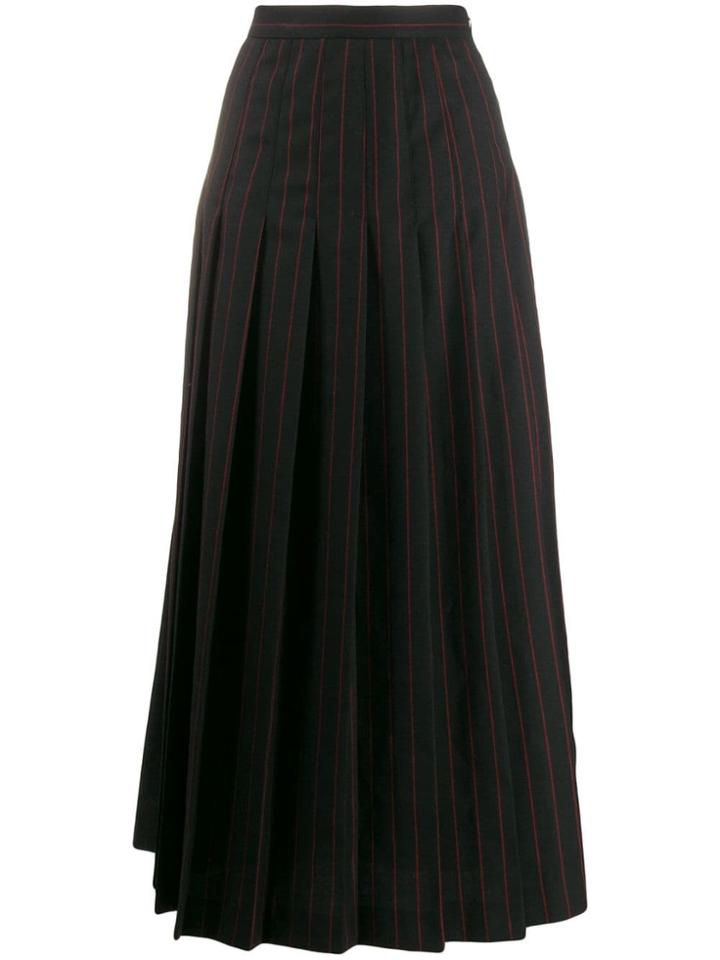 Mcq Alexander Mcqueen Pleated Skirt - Black