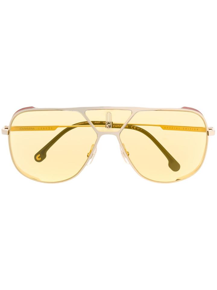 Carrera Carrera Carreralens3s J5g/et Gold Leather/fur/exotic