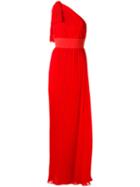 Elie Saab Long Dress, Women's, Size: 36, Red, Polyester/acetate/viscose