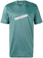 Lanvin - Reflective Panel Logo T-shirt - Men - Cotton - S, Green, Cotton