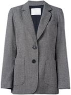 Société Anonyme Two Button Jacket, Women's, Size: 44, Grey, Wool