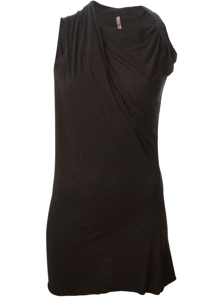 Rick Owens Lilies Twist Detail Top
